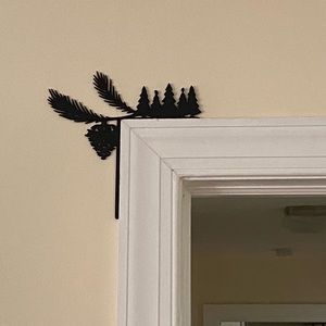 Christmas decoration door topper
